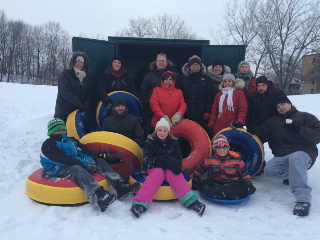 Un des projets de la Table de quartier : boîtes à activités spontanées dans les parcs afin d'encourager la pratique d'activités sportives pour les jeunes et les familles.