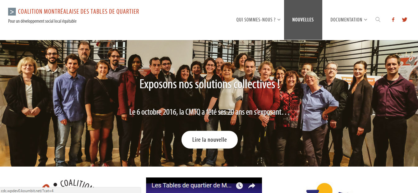 Bienvenue sur le tout nouveau site internet de la CMTQ !