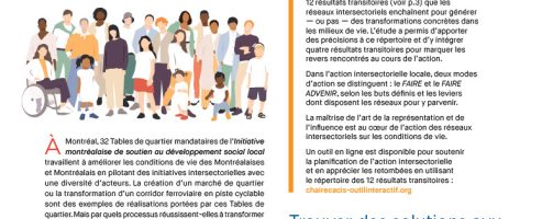 Feuillet CReSP – Regard sur l’action intersectorielle locale