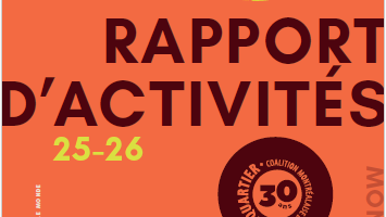 Rapport d’activités 2025-2026